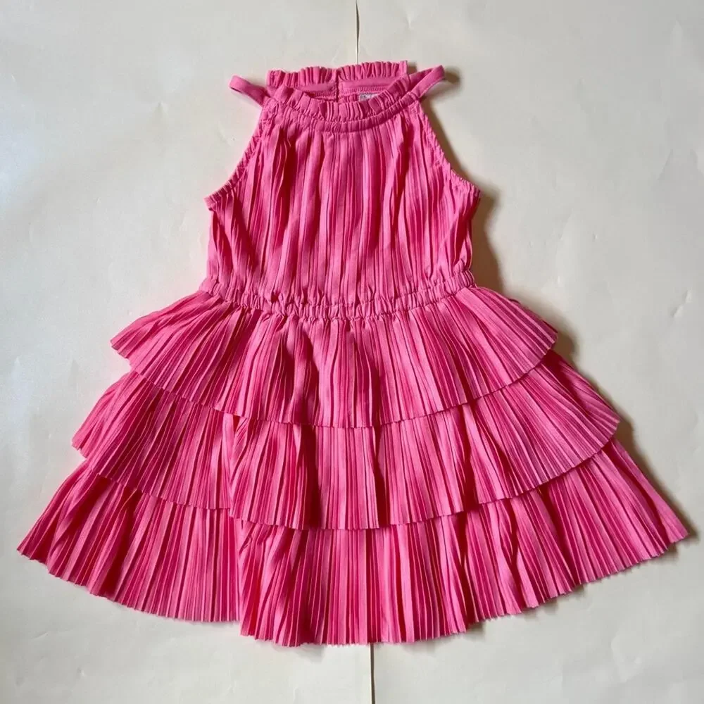 Janie and Jack pink stretchy